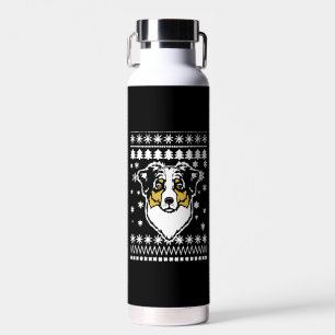 Botella De Agua Camisa de Navidades Pastores de Australia