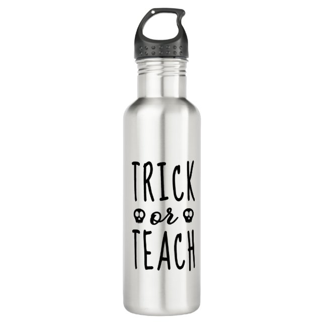 Botella De Agua Camisa de trineo o enseñanza, camiseta de profesor (Anverso)