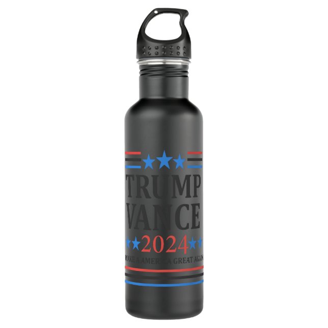 Botella De Agua Camisa Trump Vance 2024 (Anverso)