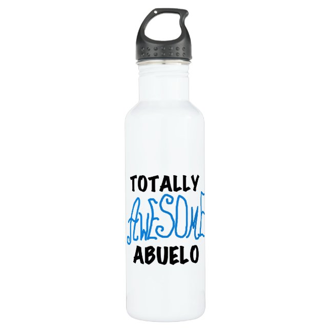 Botella De Agua Camisas Abuelo totalmente alucinantes y (Anverso)