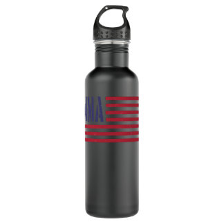 Botella De Agua Camiseta clásica de la bandera de los Estados Unid