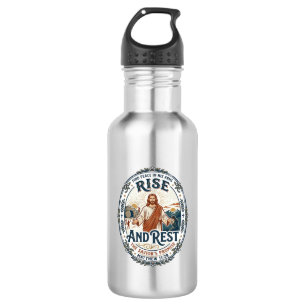 Botella De Agua Camiseta Comunitaria de Pan Jesus Sourdough Basada