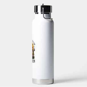 Botella De Agua Camiseta de Bruja Calabaza Espantapájaros de Hallo