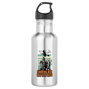 Botella De Agua Camiseta de chocolate de bruja Diseño de regalo du