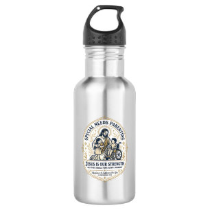 Botella De Agua Camiseta de crianza con necesidades especiales de 
