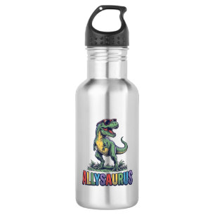Botella De Agua Camiseta de diseño de gafas de sol de dinosaurio v