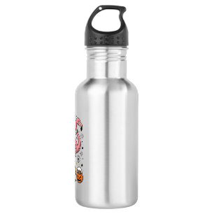 Botella De Agua Camiseta de dulces de Halloween de flamenco montan