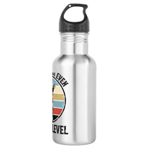 Botella De Agua Camiseta de grabado vintage de cita divertida de j