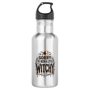Botella De Agua Camiseta de grabado vintage de Halloween divertida