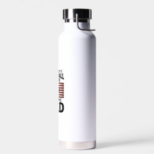 Botella De Agua Camiseta de grabado vintage patriótica para papá d