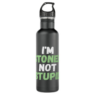 Botella De Agua Camiseta de maleza de marihuana de Pot Gracioso qu
