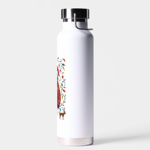 Botella De Agua Camiseta de Navidad para regalo de amante de perez