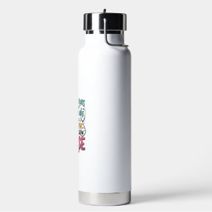 Botella De Agua Camiseta de temperatura de matorrales de enfermera