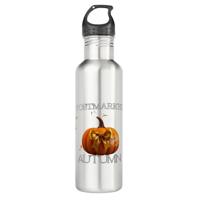Botella De Agua Camiseta esencial de otoño (Anverso)