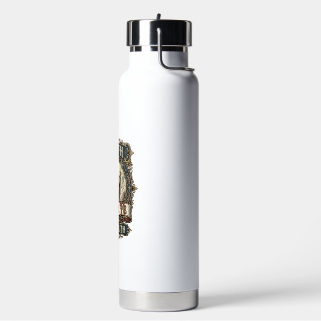 Botella De Agua Camiseta Familias Multiculturales Bilingües Jesús (Izquierda)
