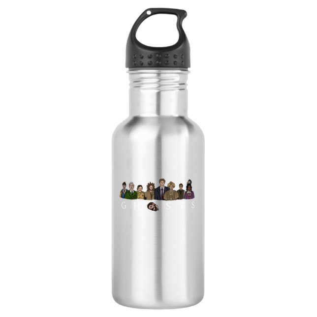 Botella De Agua camiseta fantasma bbc (Anverso)