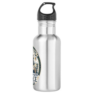 Botella De Agua Camiseta Frugal de Jesús Cupón de Ahorro Diseño Ba