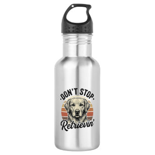 Botella De Agua Camiseta gráfica de grabado vintage divertido de p