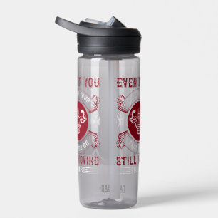 Botella De Agua Camiseta gráfica de motivación para gimnasio Hardc