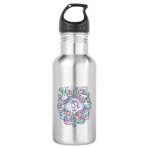 Botella De Agua Camiseta Gráfica Original Unicornio Mágico Desde e