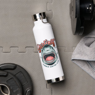 Botella De Agua Camiseta Gráfica Vintage Retro Surfing Club