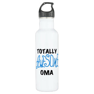Botella De Agua Camisetas azul omaní totalmente asombrosas y