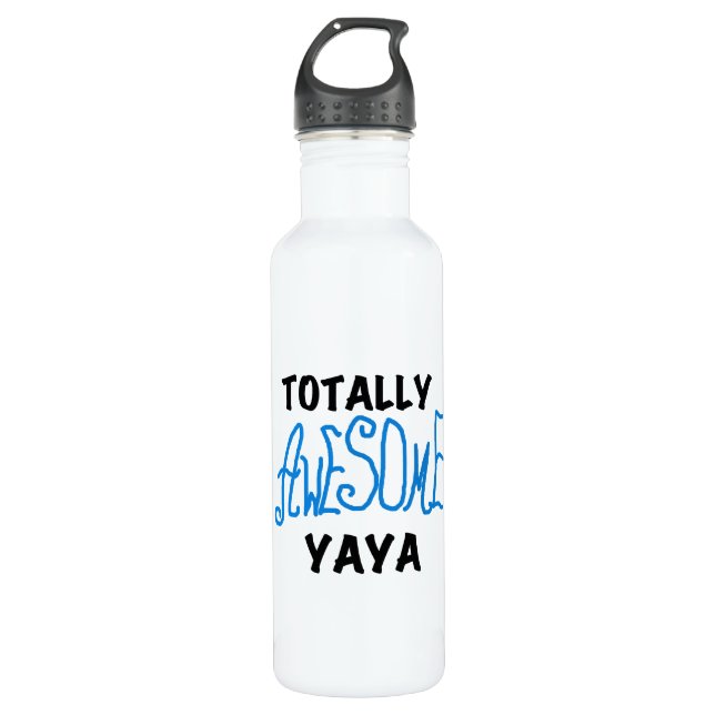 Botella De Agua Camisetas Yaya totalmente impresionantes y (Anverso)