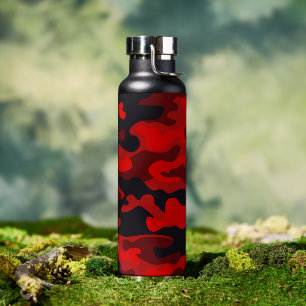 Botella De Agua Camo Rojo #2 Frasco De Agua De Tor Cobre Infectado
