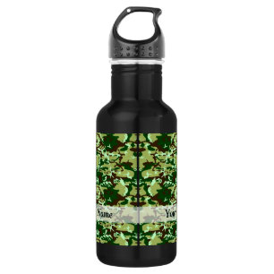 Botella De Agua Camo verde