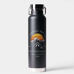 Botella De Agua Campamento de Personalizados coincidentes de campi