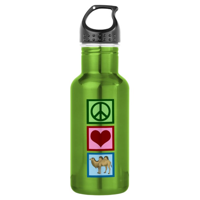 Botella De Agua Campañas de amor por la paz (Anverso)