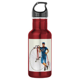 Botella De Agua Campeonato de Bicicletas Vintage