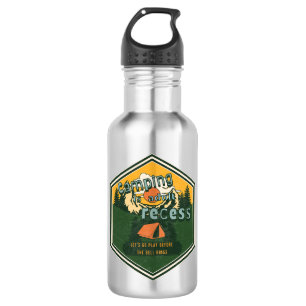 Botella De Agua Camping es Adult Recess, vamos a jugar