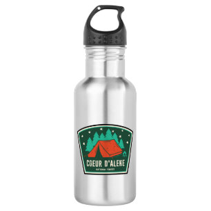 Botella De Agua Camping Forestal Nacional Coeur D'Alene