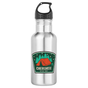 Botella De Agua Camping Forestal Nacional de Cherokee