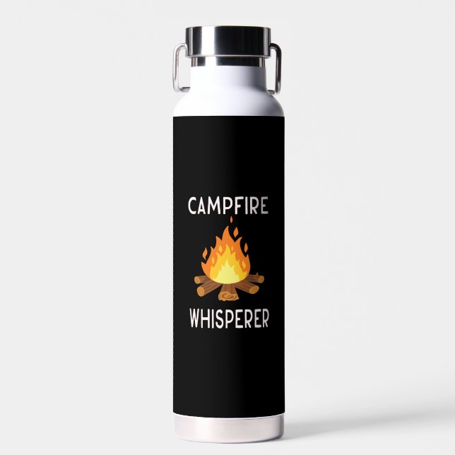 Botella De Agua Camping - Susurrador de fogata (Delantero)