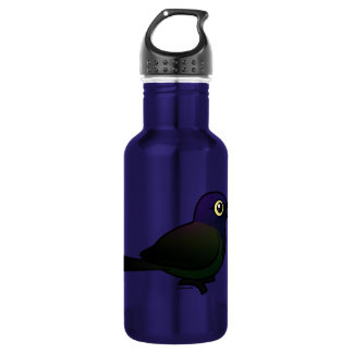 Botella De Agua Campo común Grackle de Birdorable