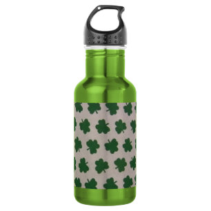 Botella De Agua Campo de Shamrock