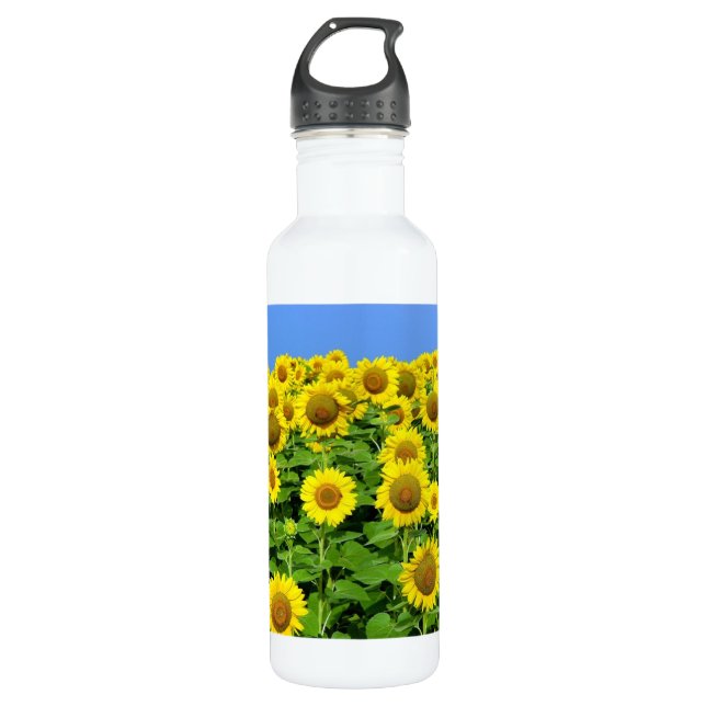 Botella De Agua Campos del girasol (Anverso)