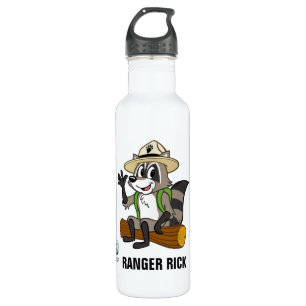 Botella De Agua Campout americano de Rick el   del guardabosques