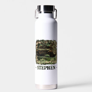 Botella De Agua Camuflaje del tanque militar de Western Dad