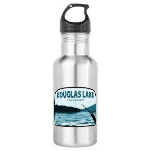 Botella De Agua Caña de pescar del lago Douglas Tennessee