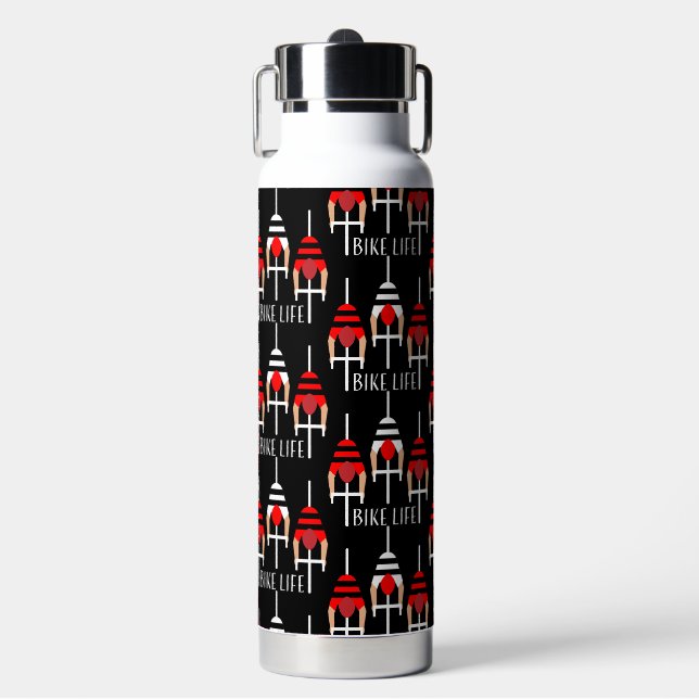 Botella De Agua Canadá en bicicleta (Frente)