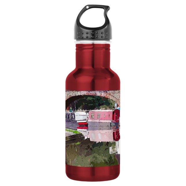 BOTELLA DE AGUA CANALES (Anverso)