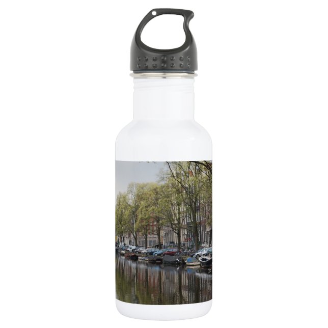 Botella De Agua Canales de Ámsterdam (Anverso)