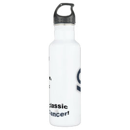 Botella De Agua Cancer Fun & Inspiring Design for Daily Use & Gift
