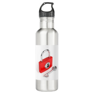 Botella De Agua Candado y llave