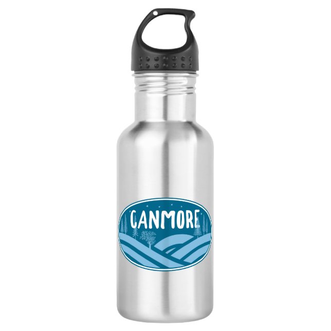 Botella De Agua Canmore Alberta al aire libre (Anverso)