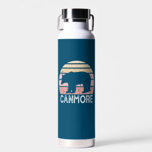 Botella De Agua Canmore Alberta Retro Bear