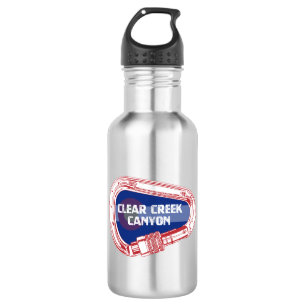 Botella De Agua Cañón transparente Colorado Climber Carabiner